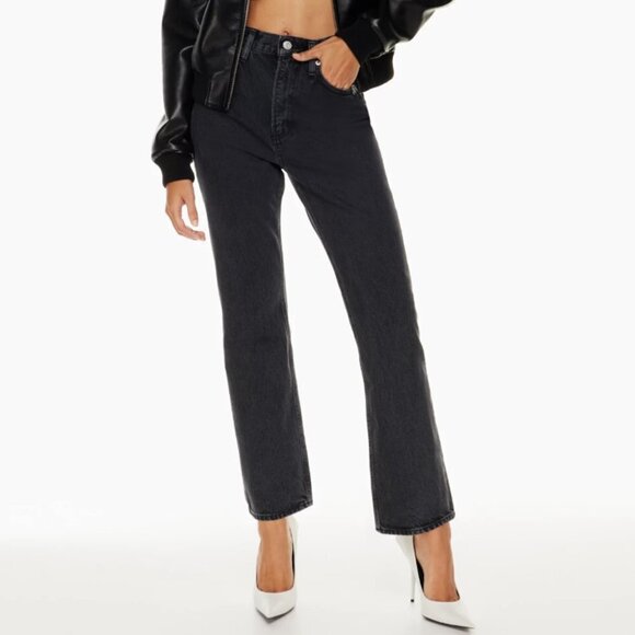 Agolde Vintage High Rise Boot 28.5" Percolate - Picture 1 of 10